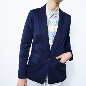 Wildfang Essential Blazer M Navy